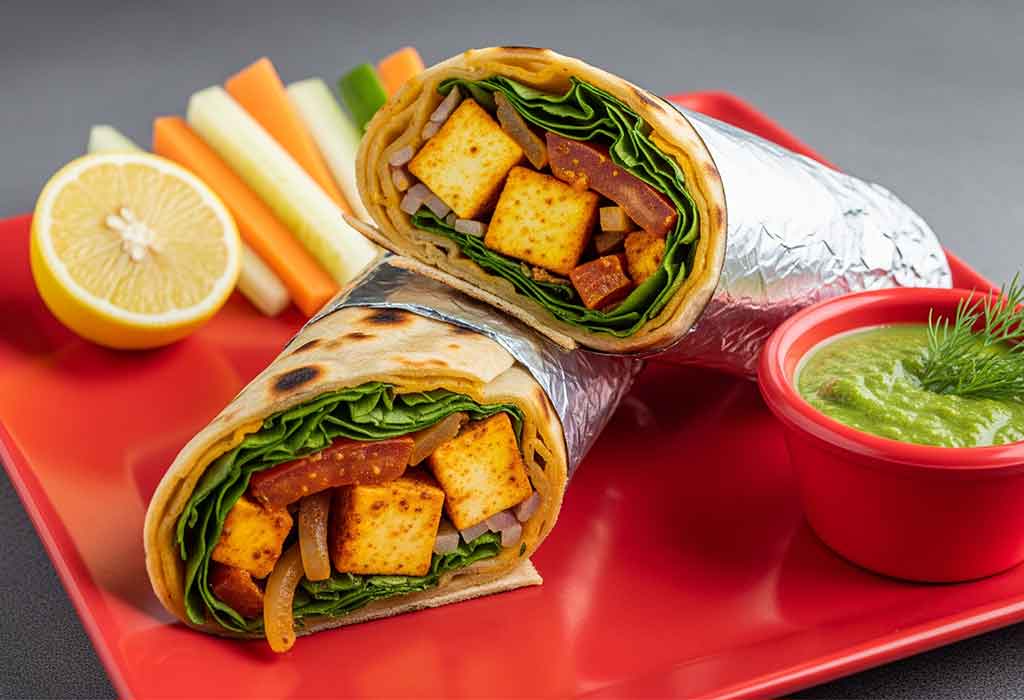 Paneer Kathi Roll
