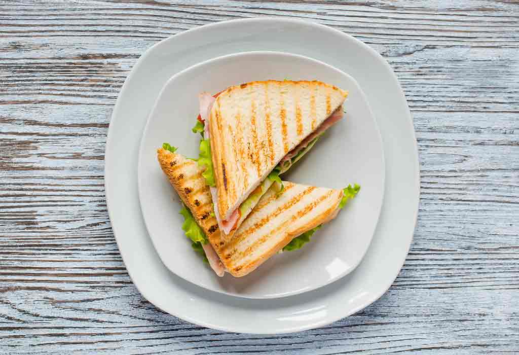  Vegetable Sandwich 