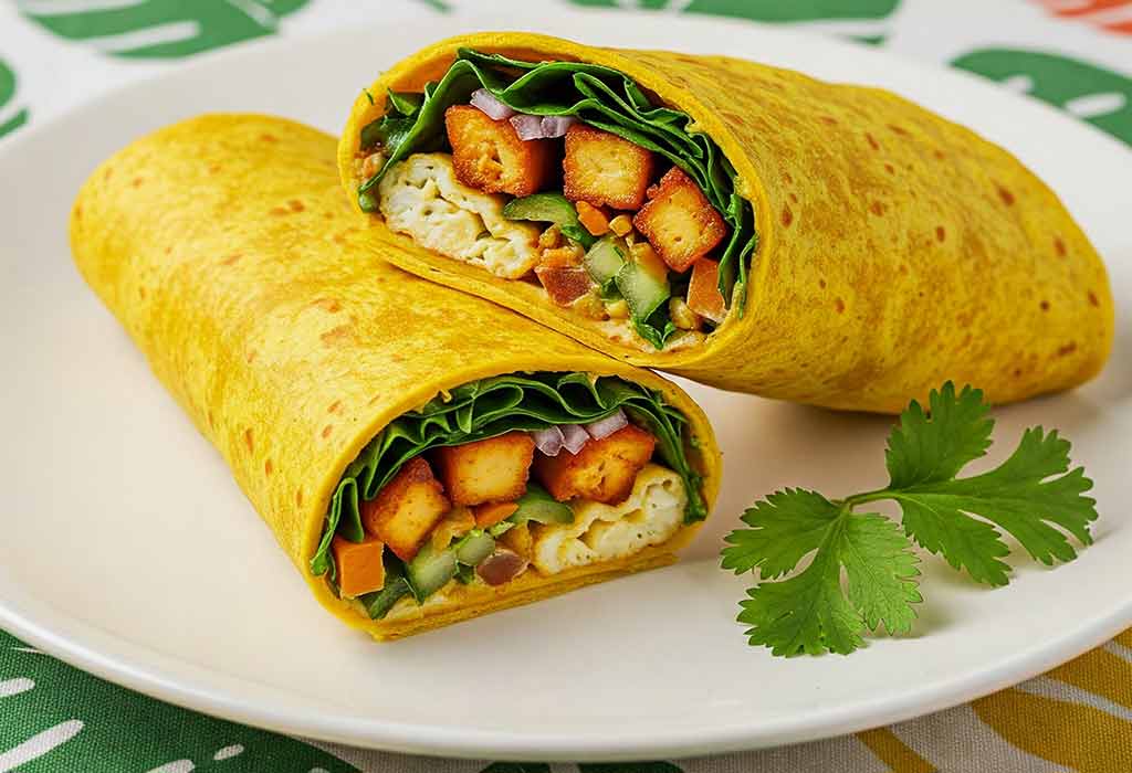 Sweet Potato & Chickpea Wraps