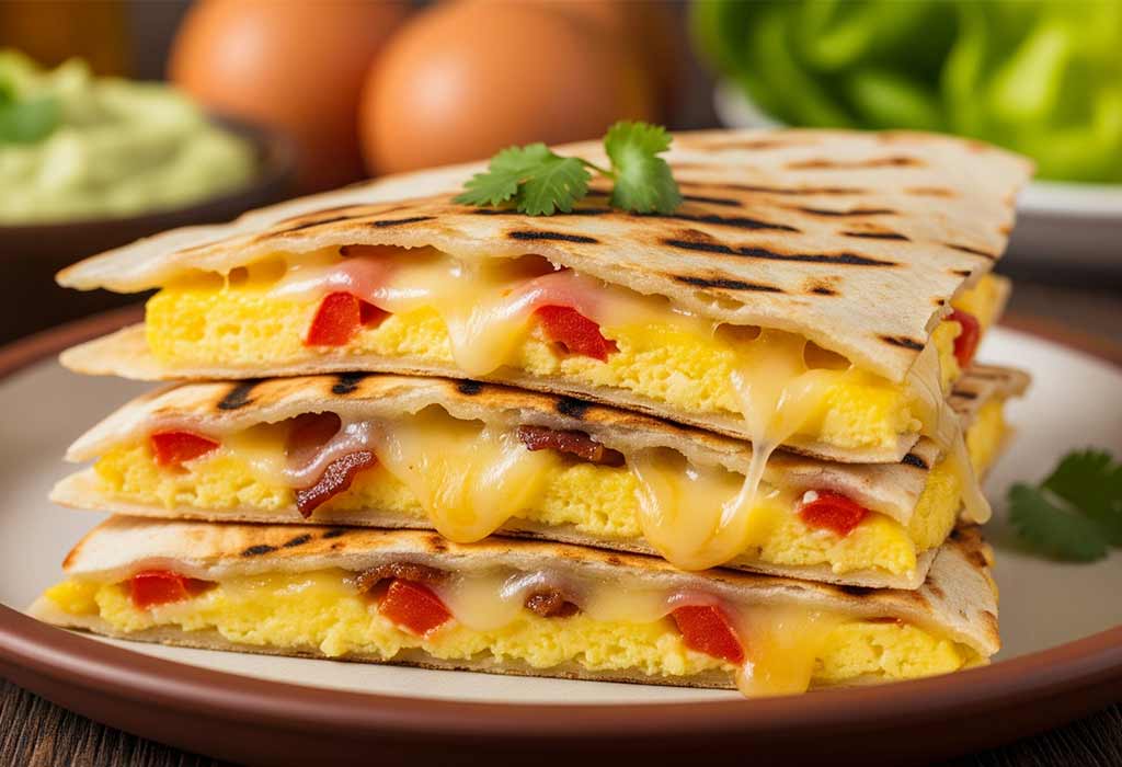 Mini Breakfast Quesadillas