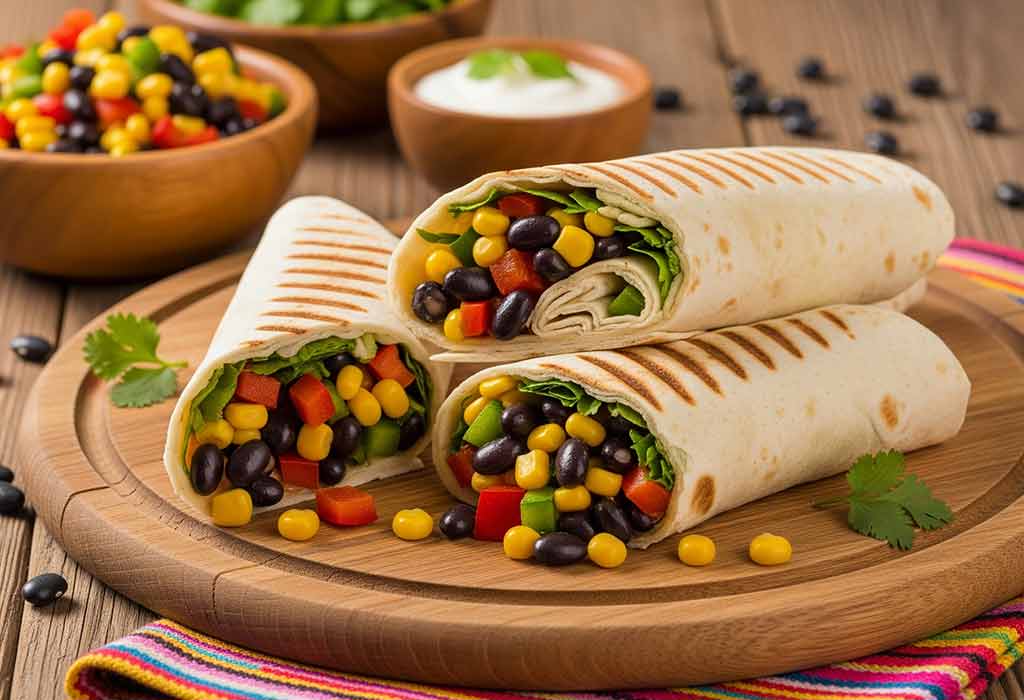 Black Bean Breakfast Burrito