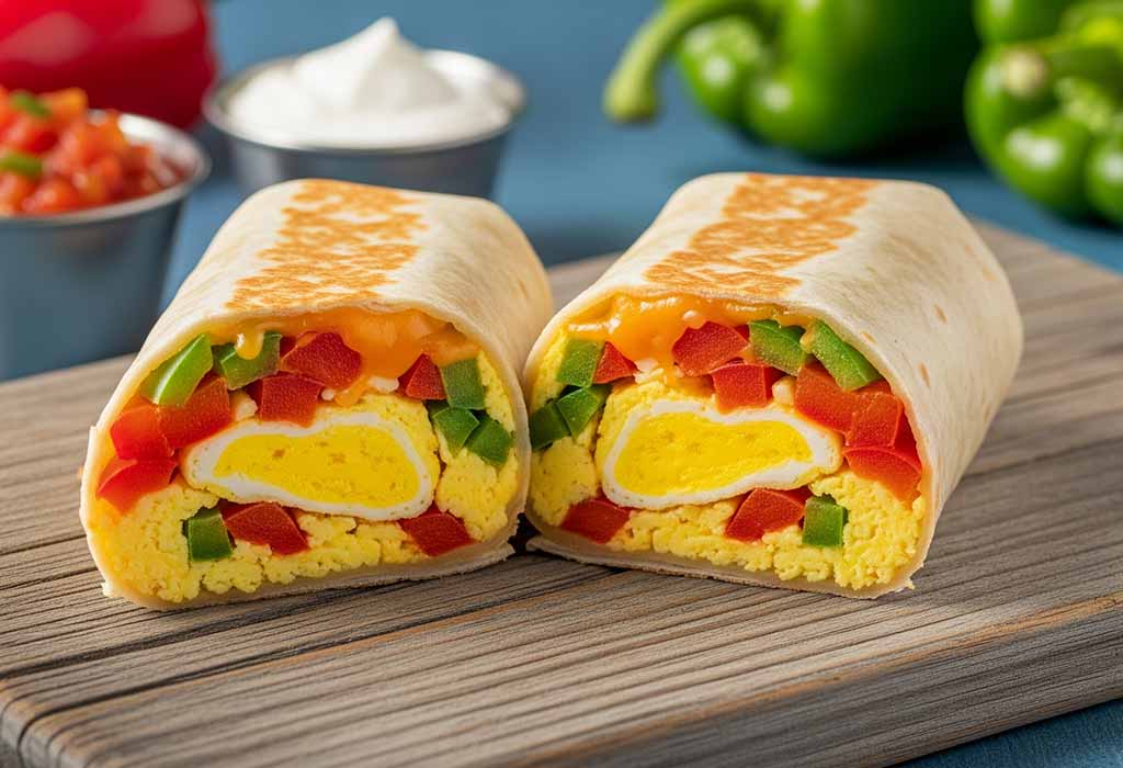 Scrambled Egg Wraps