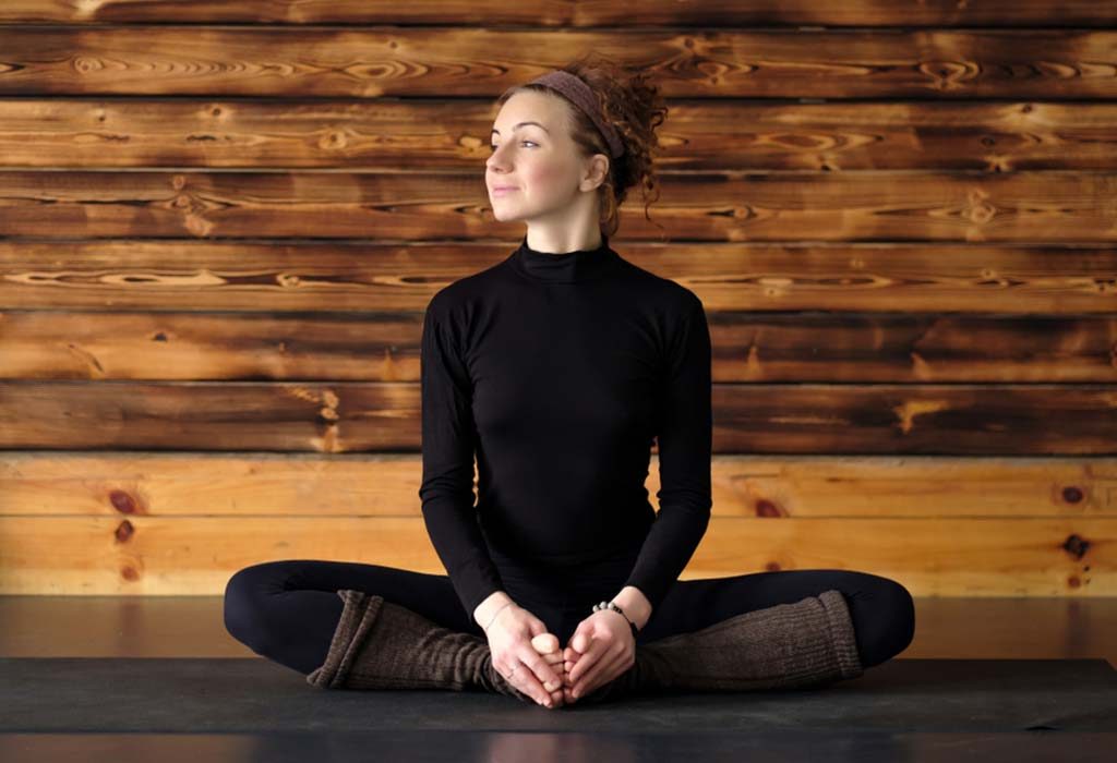 Baddhakonasan, or Butterfly Pose