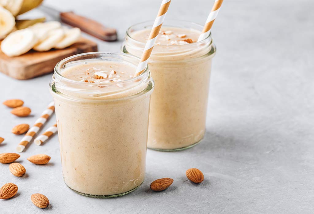 Almond Banana Smoothie