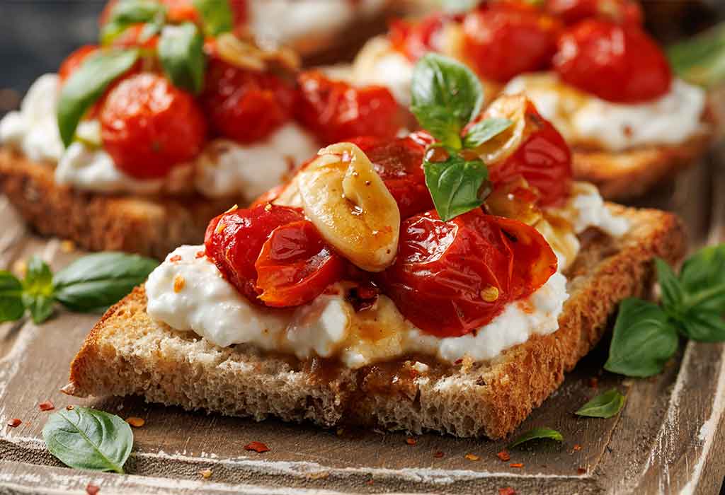 Cottage Cheese and Cherry Tomatoes