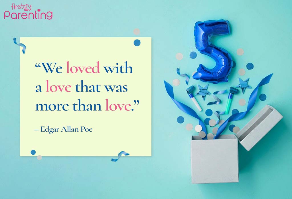 5th Wedding Anniversary Quotes for Husband