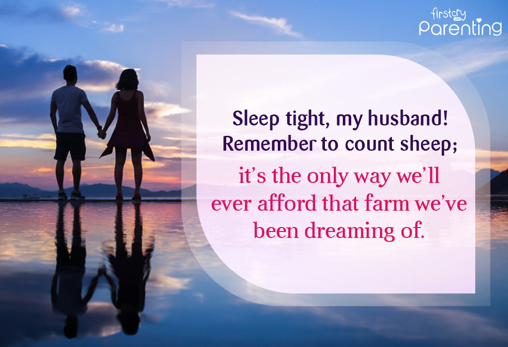 Good Night Messages To My Husband