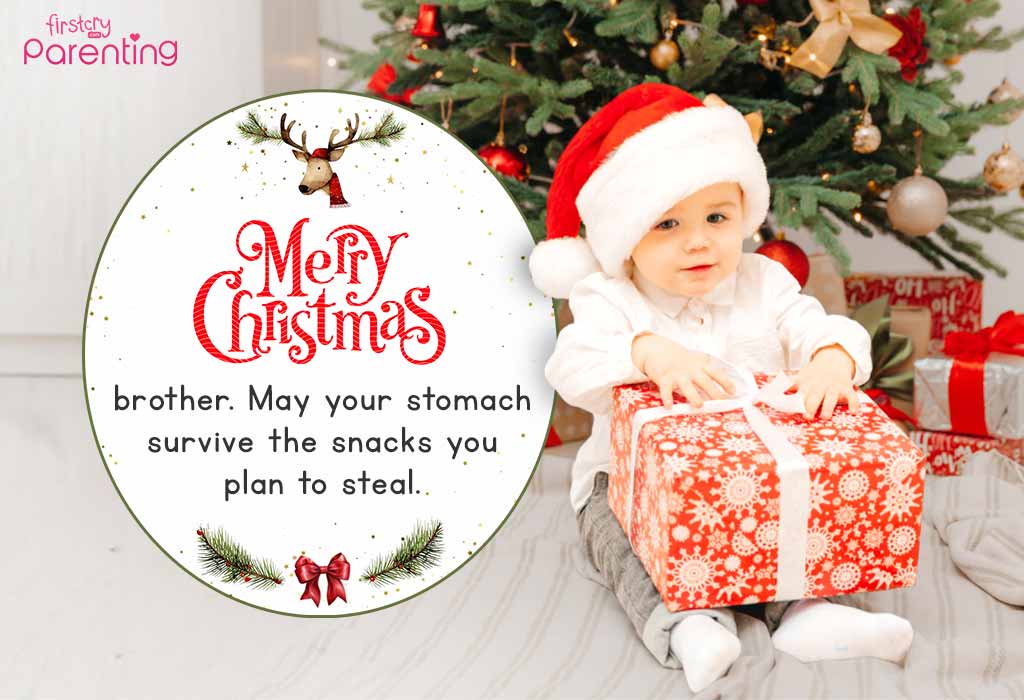 Funny Xmas Wishes & Messages for Brother